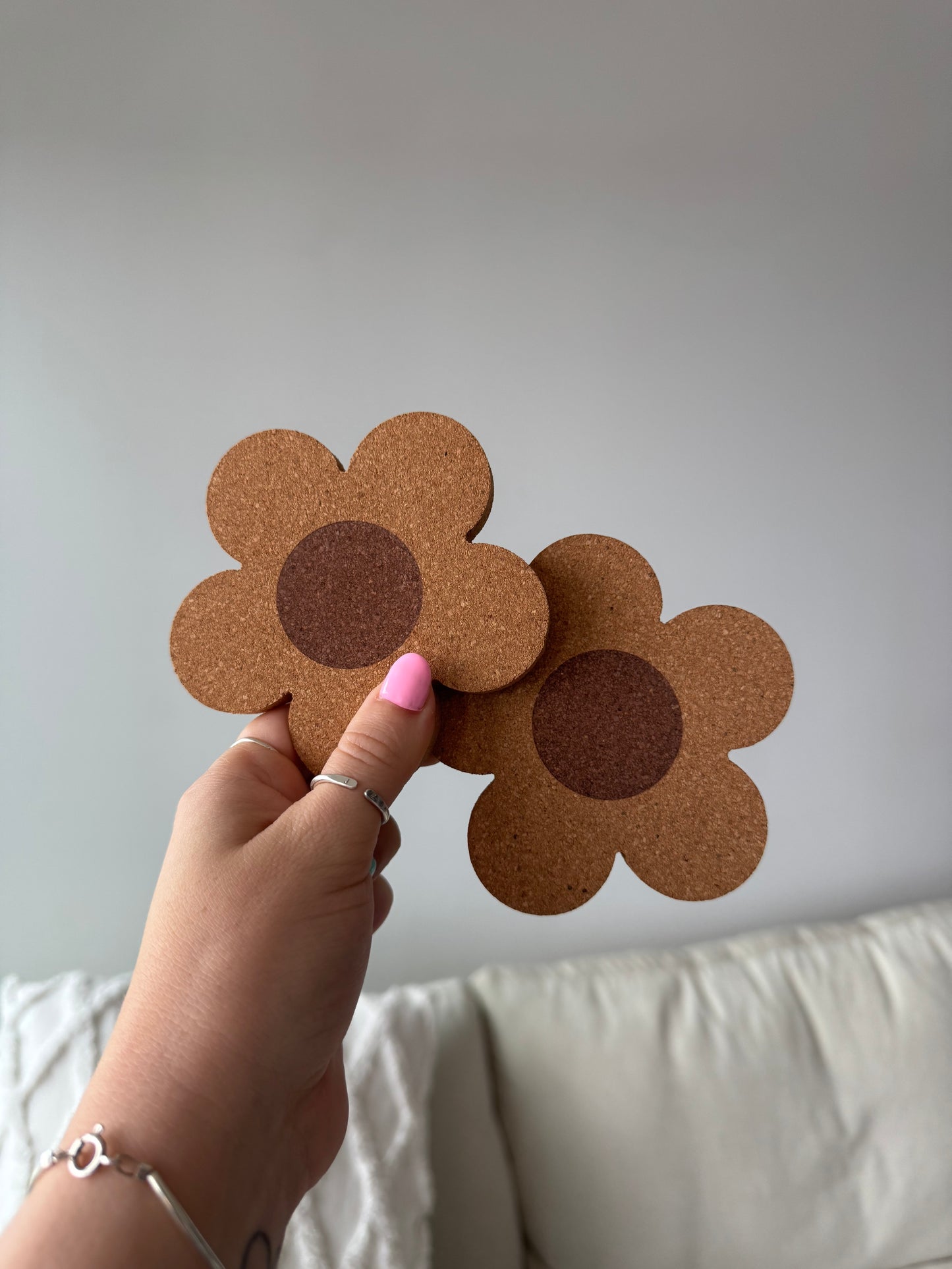 Daisy Cork Coasters