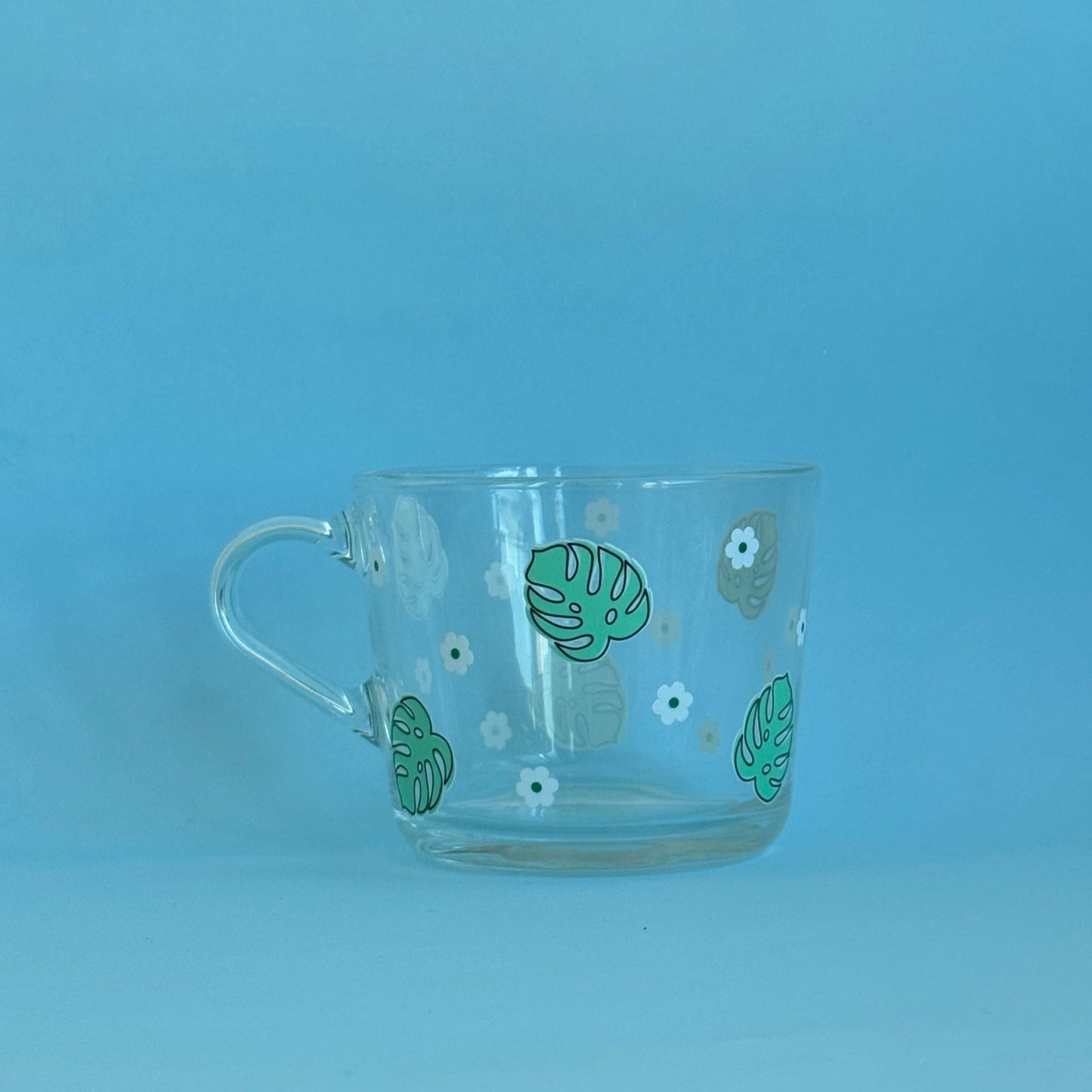 Monstera Leaves Small Mug