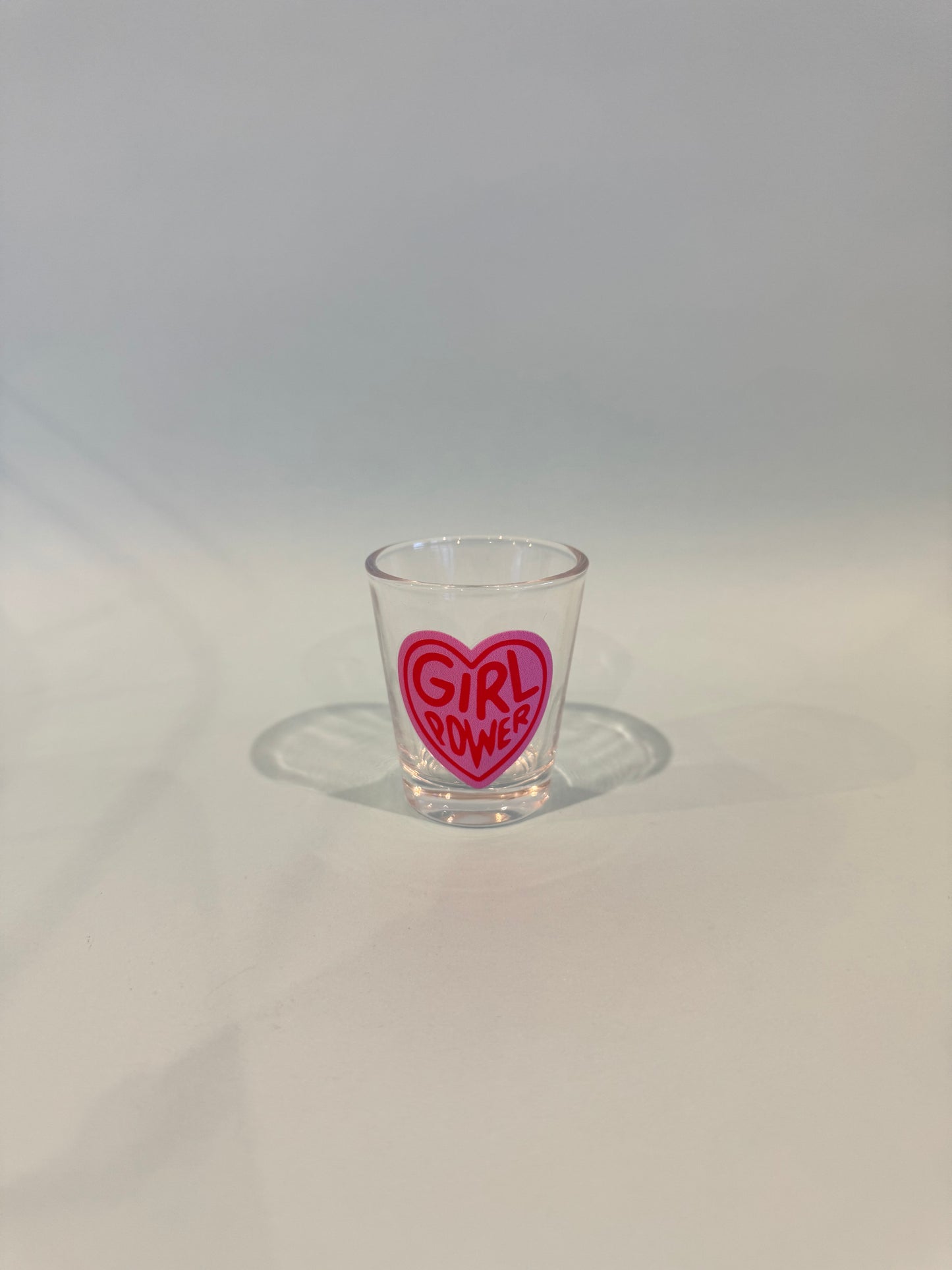 Girl Power Shot Glass