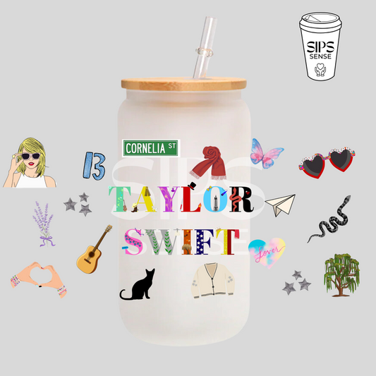 Taylor Swift UV DTF Wrap