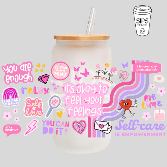 Self Care UV DTF Wrap