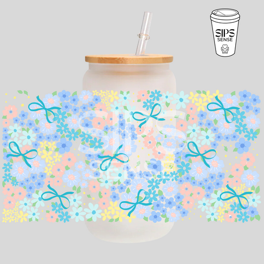 Blue Meadow UV DTF Wrap
