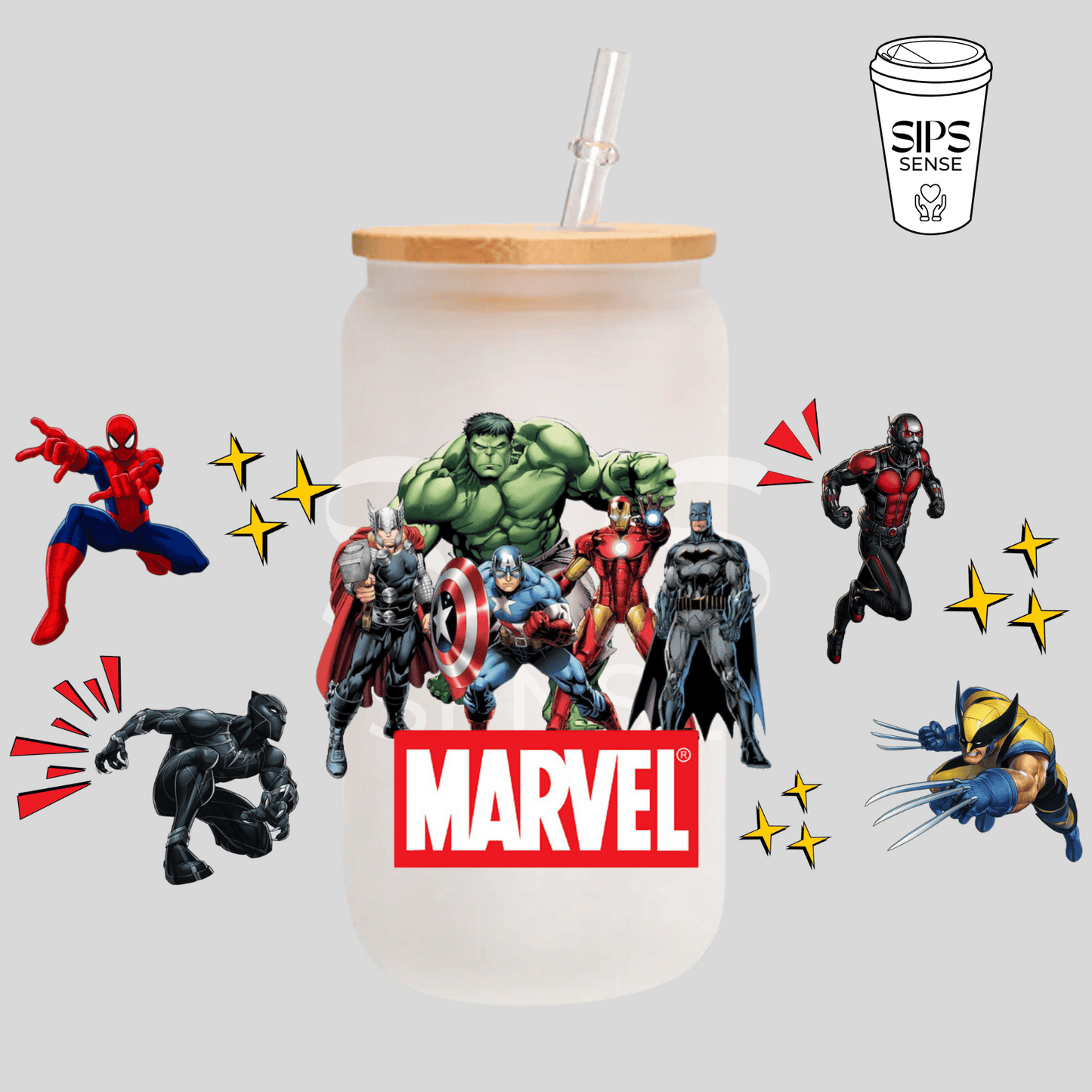 Marvel UV DTF Wrap