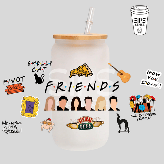 Friends UV DTF Wrap