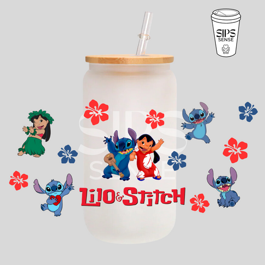 Lilo & Stitch UV DTF Wrap