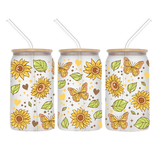 Butterflies & Sunflowers