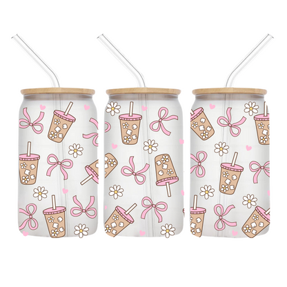 Iced Coffee Bows
