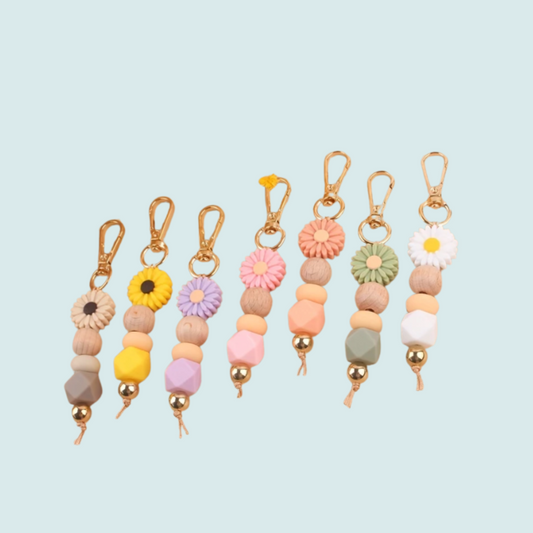 Flower Keychains