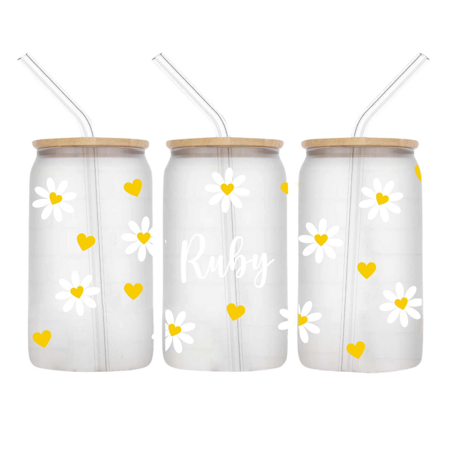 Daisy Love Personalised Libbey