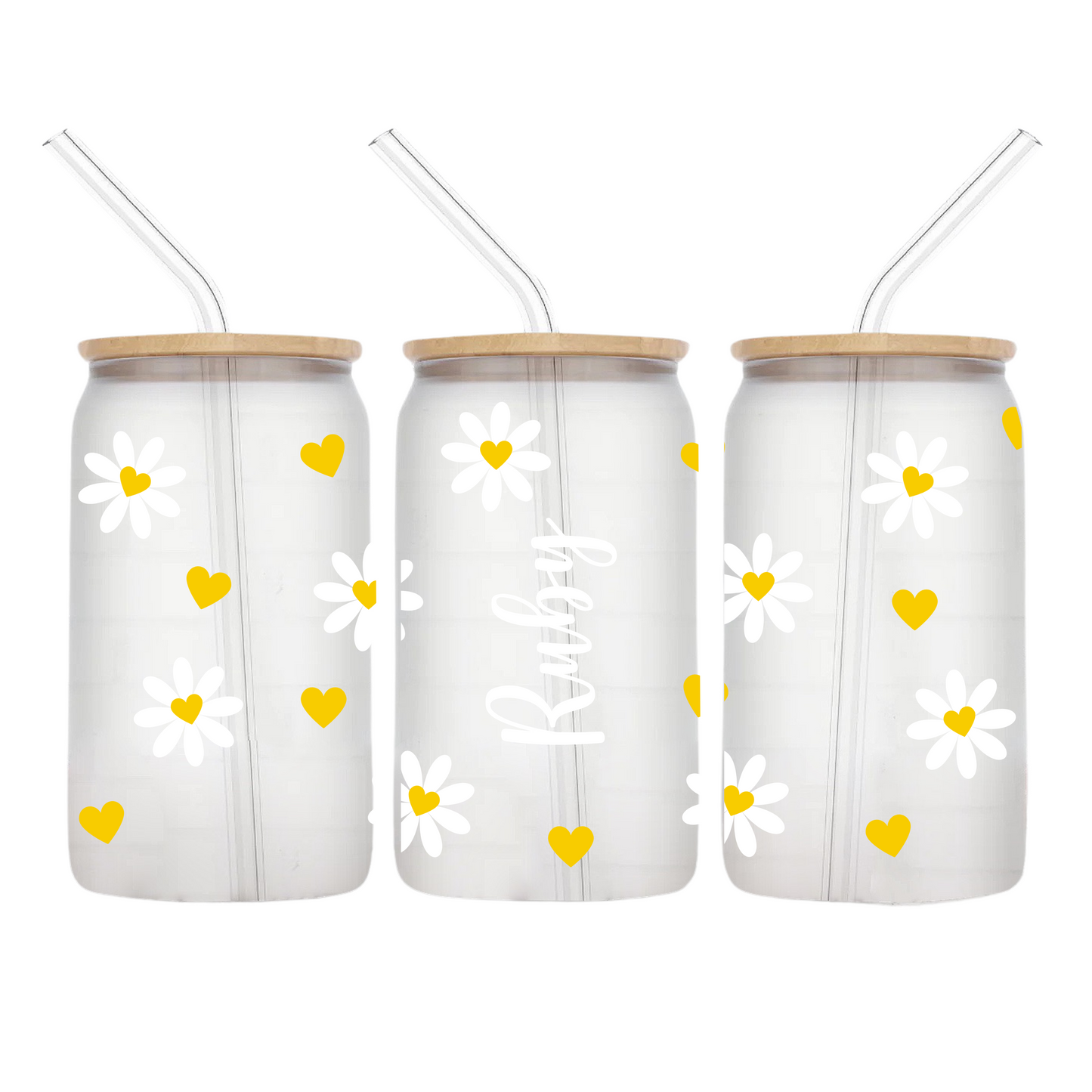 Daisy Love Personalised Libbey