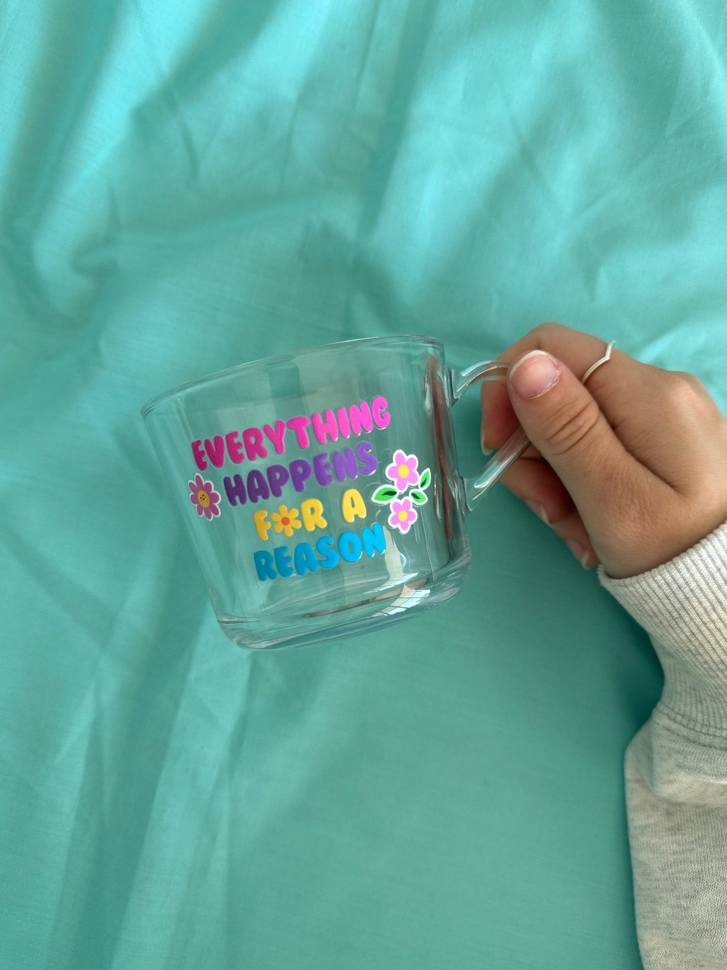 Small Everything Happens for a Reason Mug