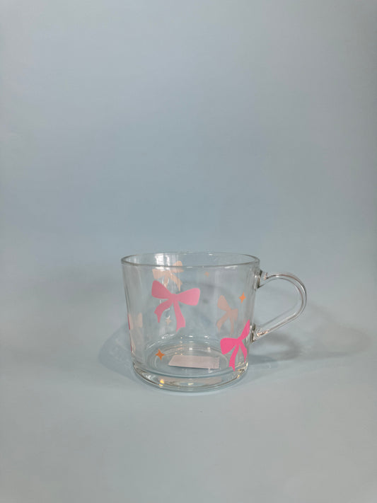 Pink Bows Large Mug