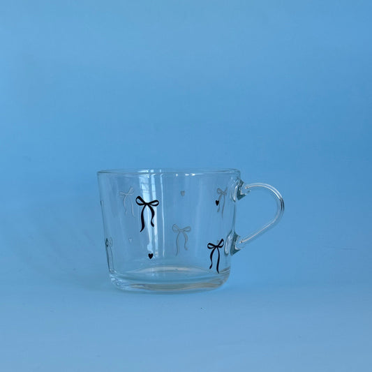 Black Bows Small Mug