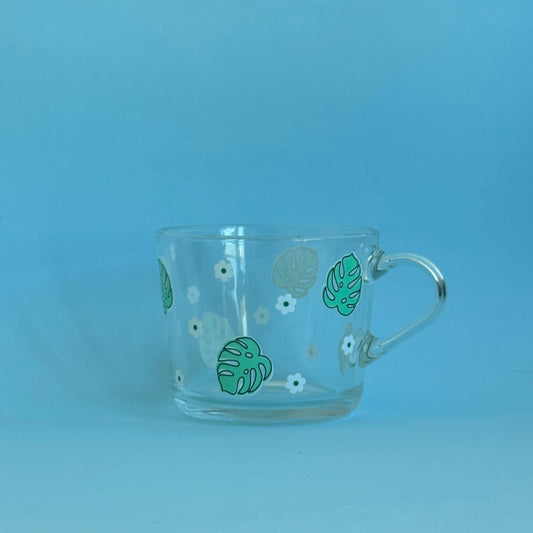 Monstera Leaves Small Mug