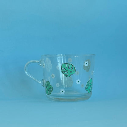 Monstera Leaves Small Mug