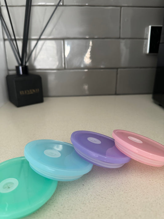 Coloured Acrylic Lids