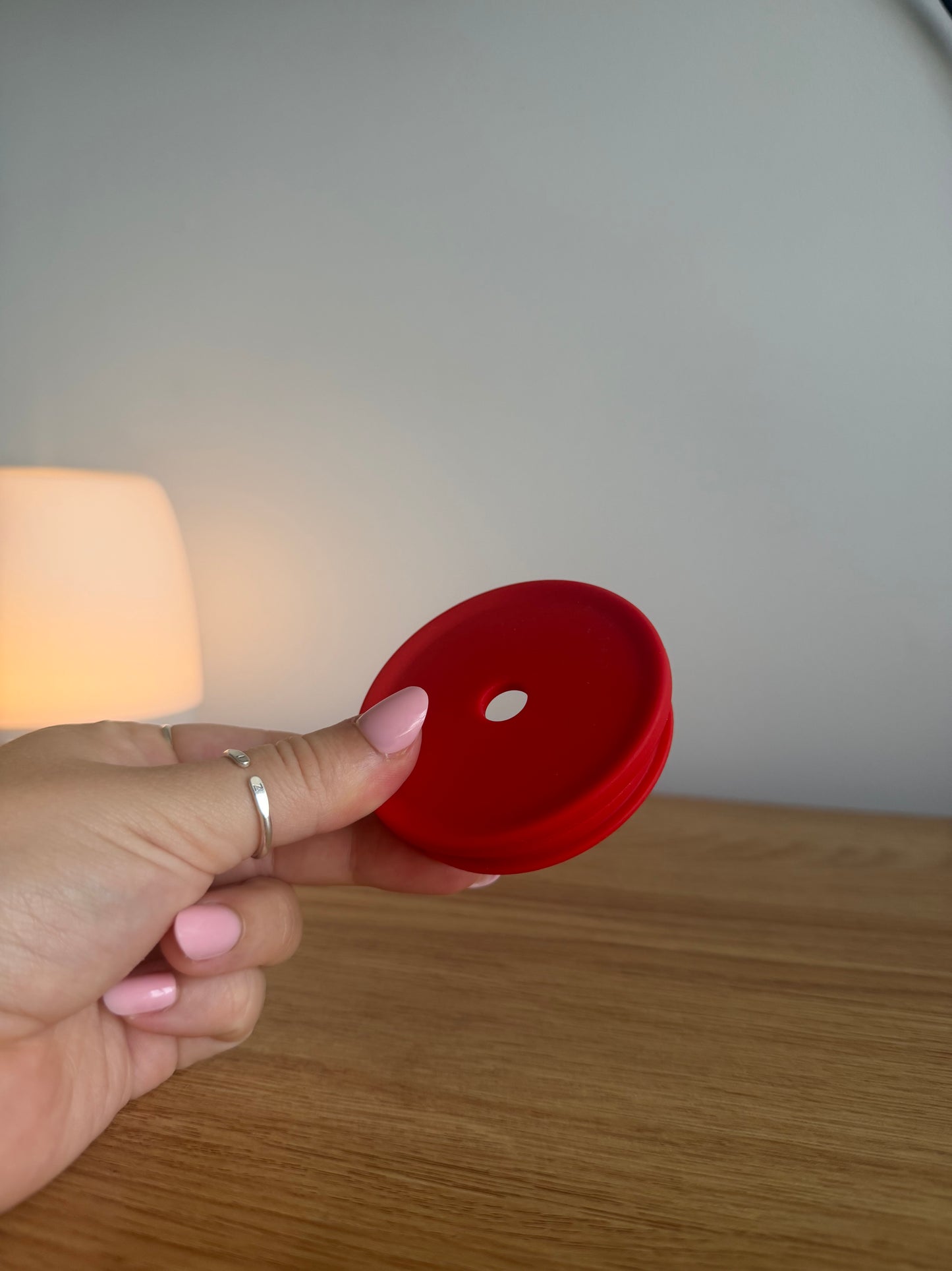 Coloured Silicone Lids