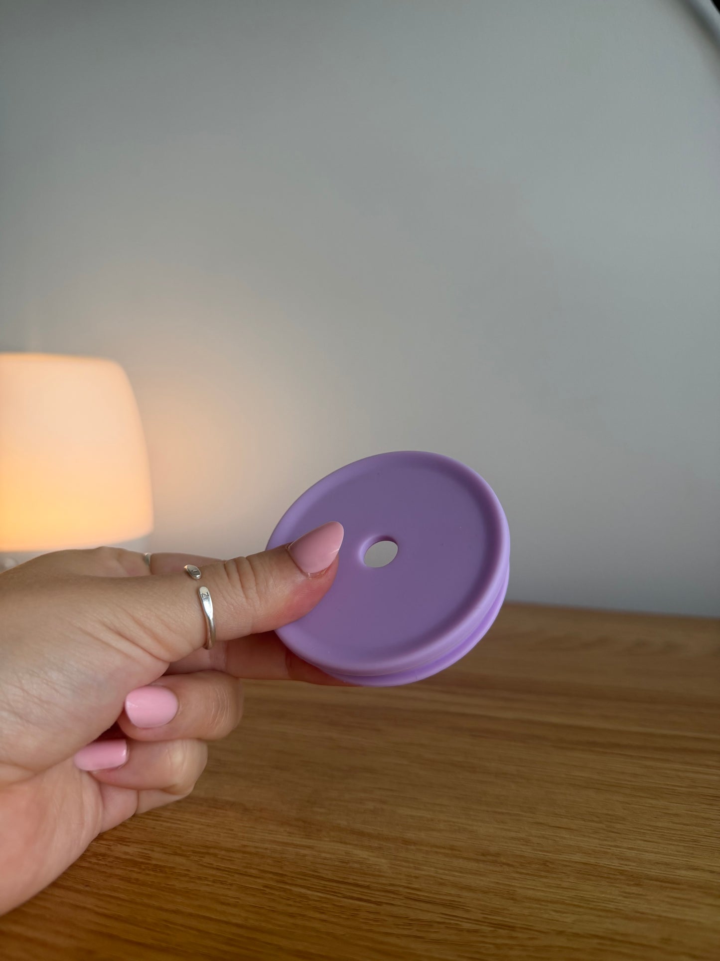 Coloured Silicone Lids