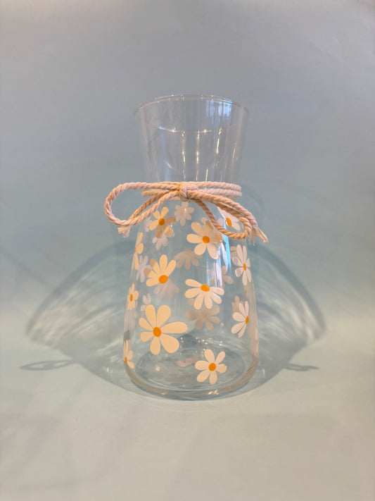White Daisies Carafe