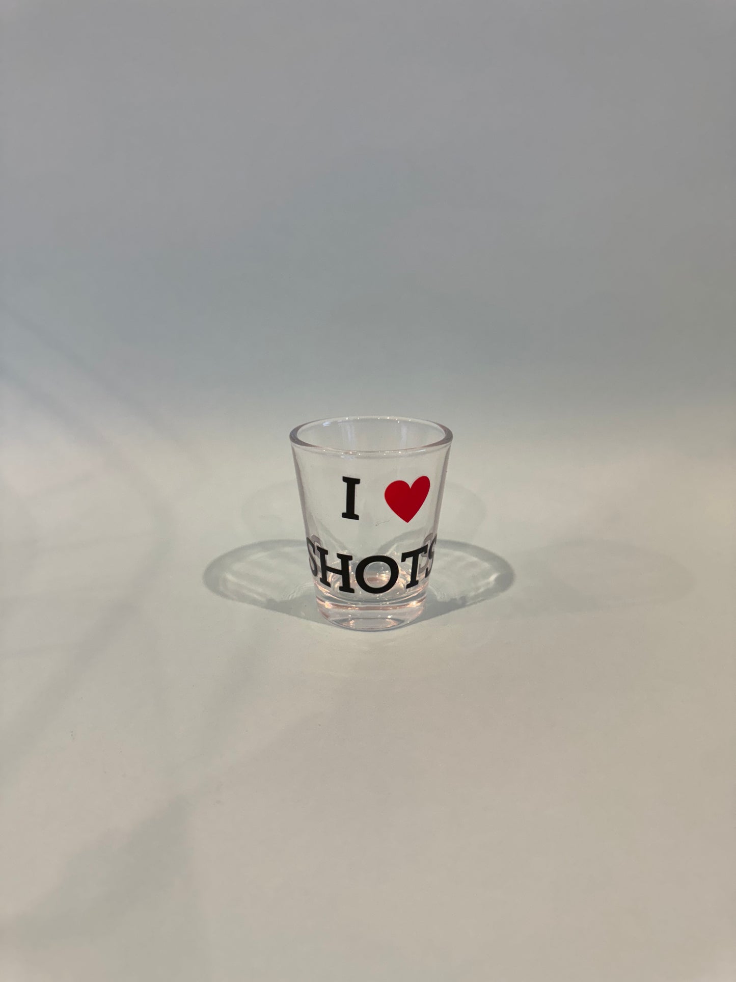 'I Love Shots' Shot Glass
