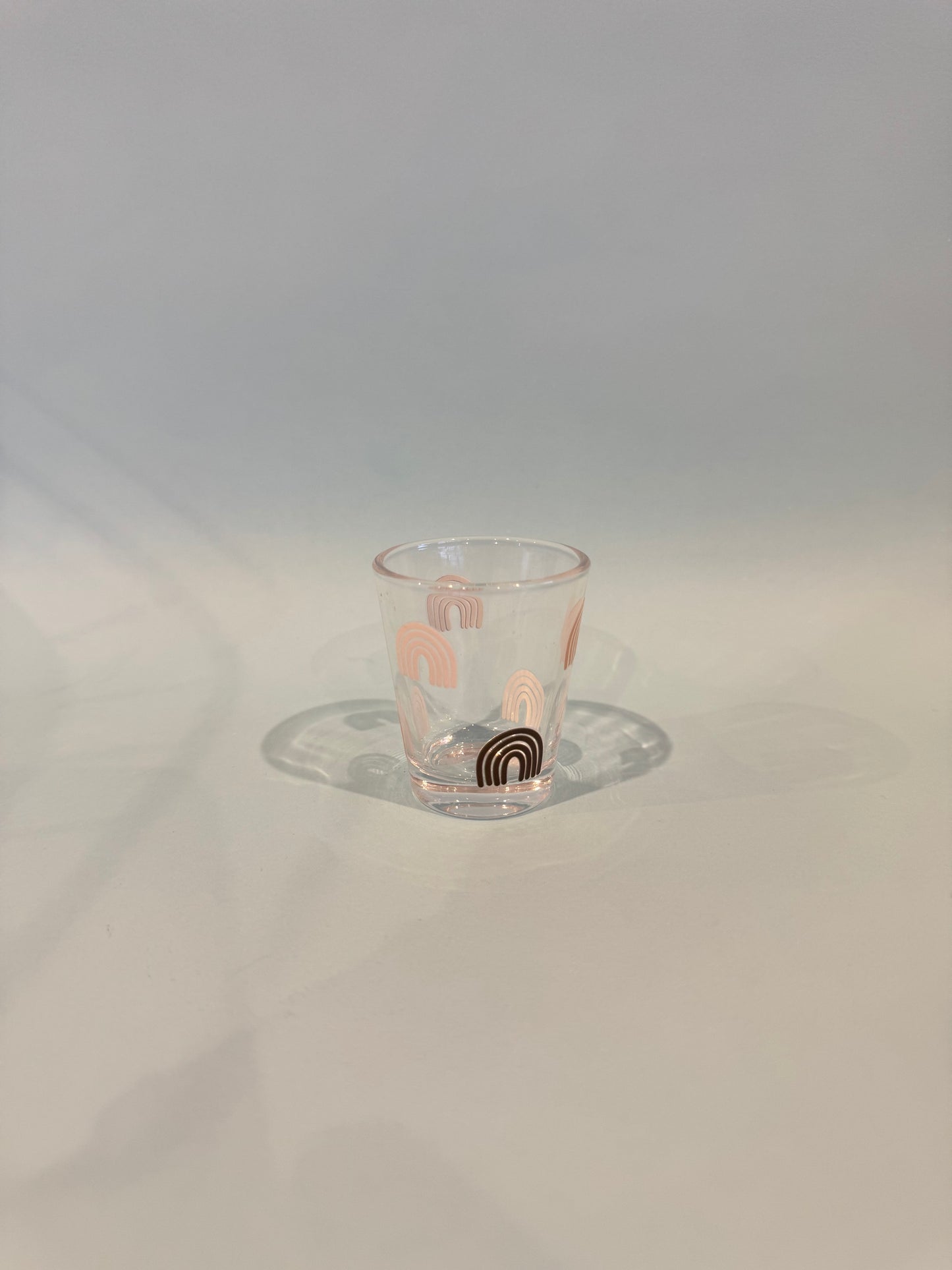Neutral Rainbows Shot Glass