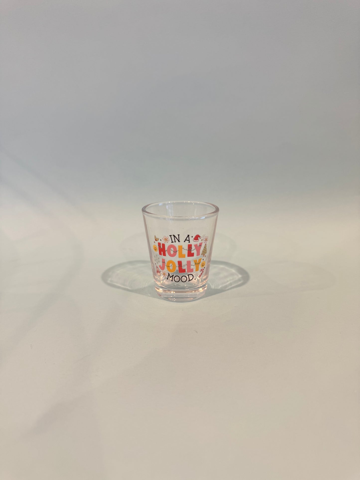 Holly Jolly Shot Glass