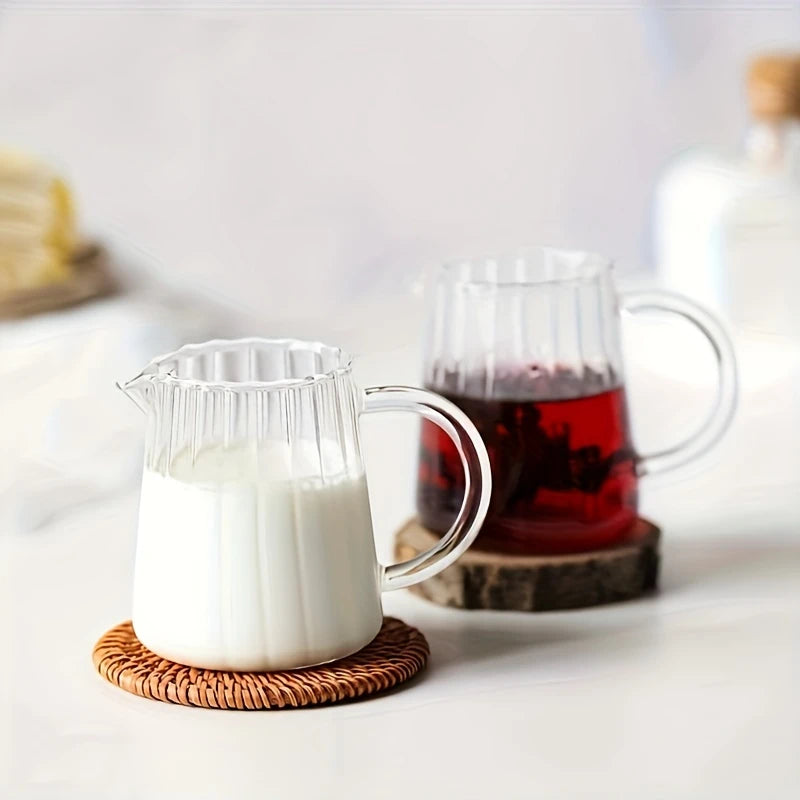 Glass Vintage Mini Milk Cup