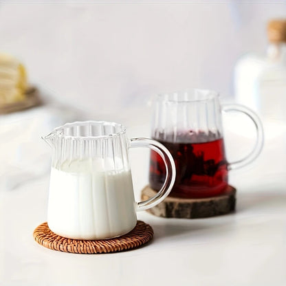 Glass Vintage Mini Milk Cup